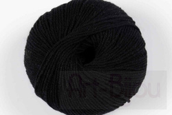 włóczka Nordic Yarn Eco Cashmere col. 80006 Nero
