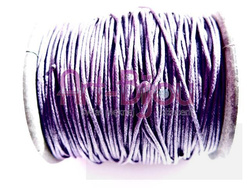Fioletowy sznurek woskowany 1 mm