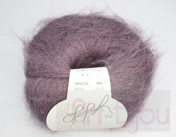 włóczka ggh Suri Alpaka col. 46 Mauve
