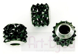 kryształy Swarovski 80901 BeCharmed Pavé Spikes 11,5 mm Jet