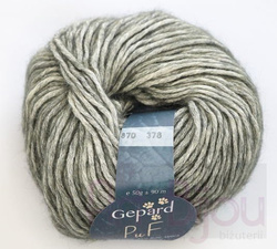 włóczka Gepard Puf col. 870 Olive green