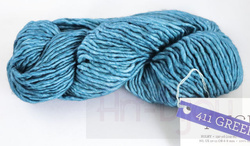 włóczka Malabrigo Mecha col. 411 Green Gray (farbowanie nr 080250)