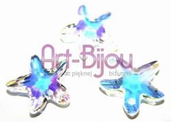 Kryształy Swarovski Starfish Charm Crystal AB 16 mm