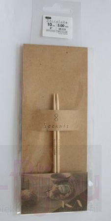 Para bambusowych drutów do łączenia Kinki Amibari 3 mm, M1.8, dł. 14 cm