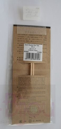 Para bambusowych drutów do łączenia Kinki Amibari 3 mm, M1.8, dł. 14 cm