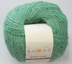 włóczka ROWAN Felted Tweed col. 204 Vaseline Green